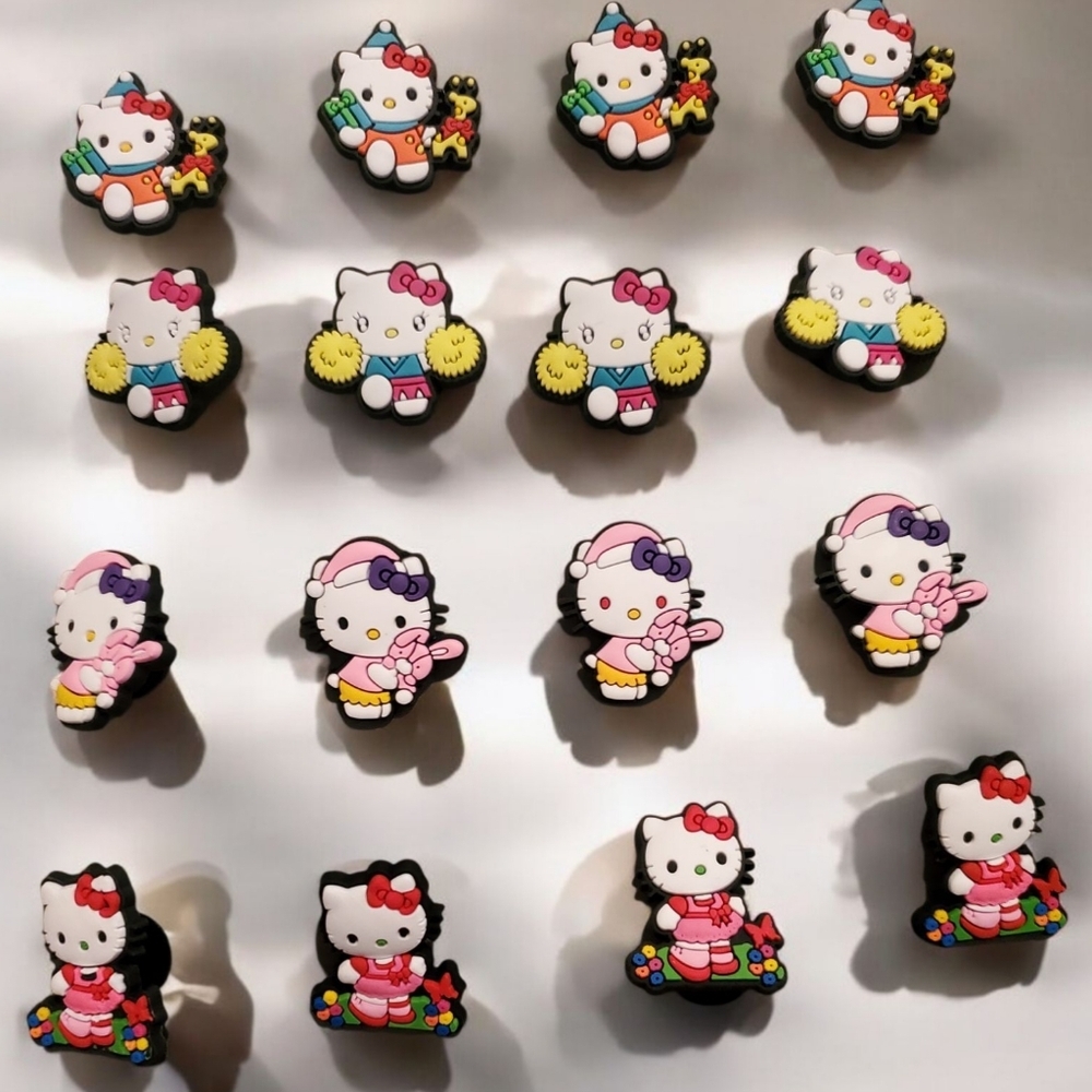 Hello Kitty Croc Charms Set – Kawaii Jibbitz Shoe Charms